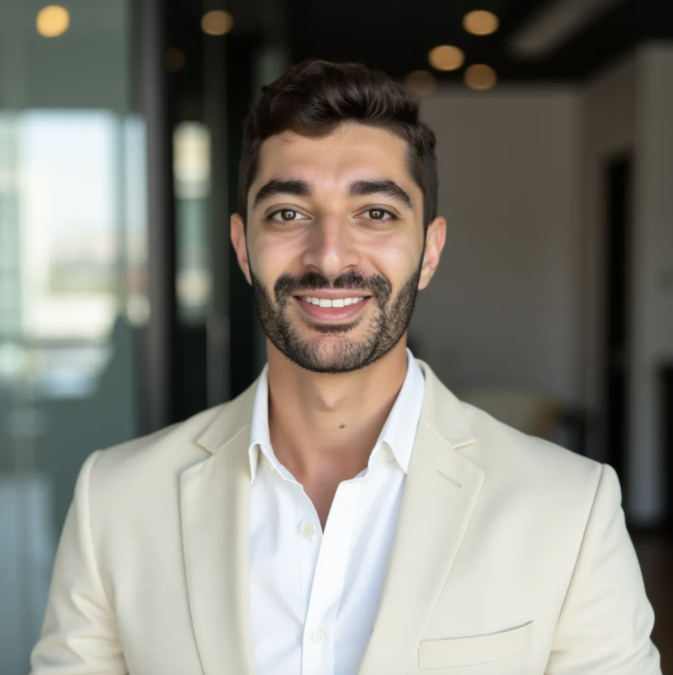 Portrait of Karim Meleka