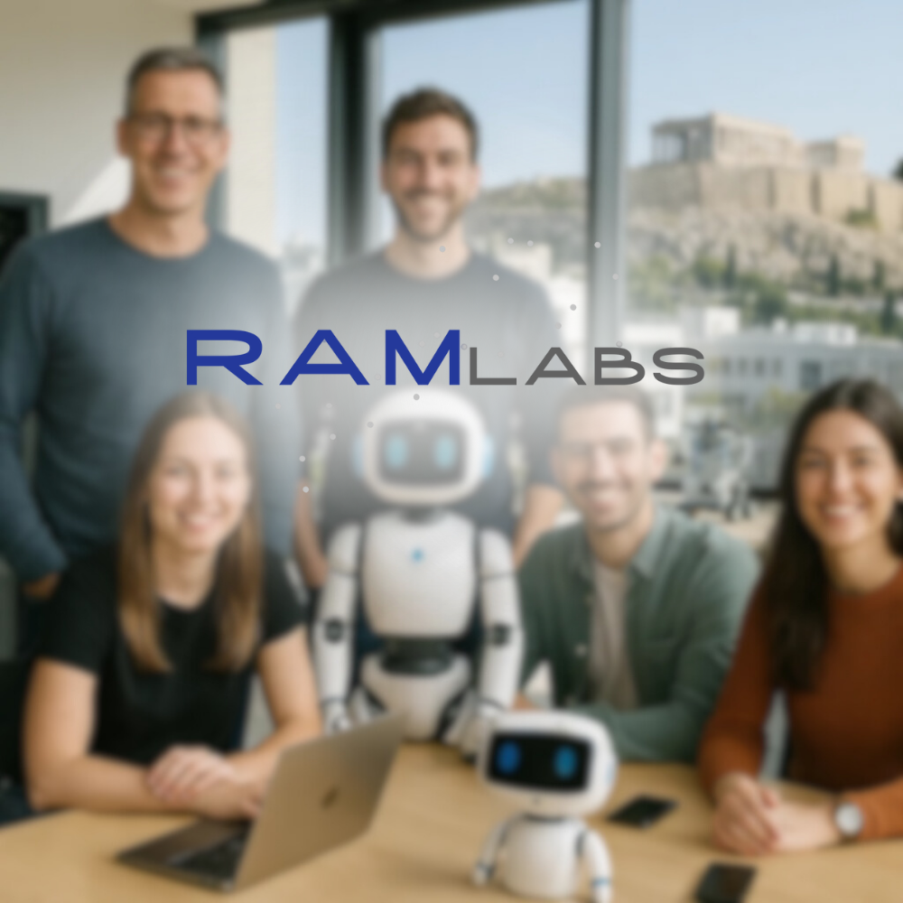 RAM Labs team collaboration or abstract representation of trust